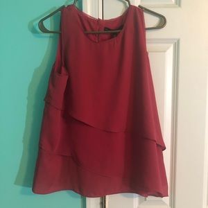 White House Black Market Rose Blouse